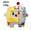 Cross-border Lankybox Plush Toy: Little Man Fox Stone Cloud Cardboard Box Plushie Pillow