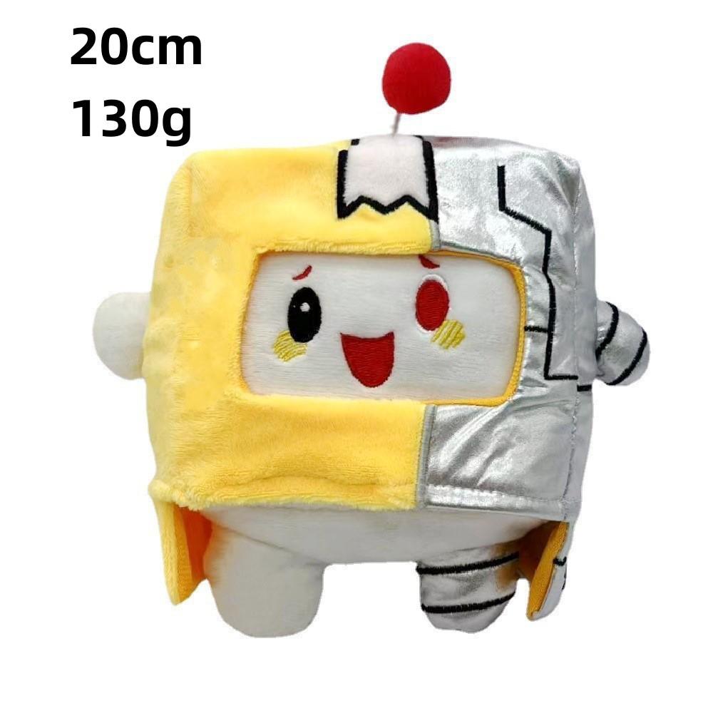 Cross-border Lankybox Plush Toy: Little Man Fox Stone Cloud Cardboard Box Plushie Pillow