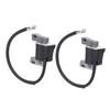 2PCS Lawn Mower Ignition Coil 577694 Fast Response Replacement for Intek V Twin 18‑22HP Engine