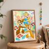 Disney Chip N Dale Oil Painting Digital Painting Art Kit Handmade Diy Painting Home Decoration Gift