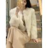 Off-the-shoulder Knitted Dress, Women's Autumn Temperament, Slim-fitting Base, Split Fork with Coat, Long Sweater Skirt