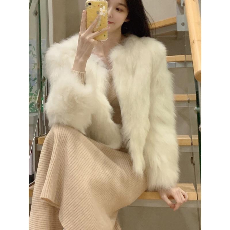 Off-the-shoulder Knitted Dress, Women's Autumn Temperament, Slim-fitting Base, Split Fork with Coat, Long Sweater Skirt