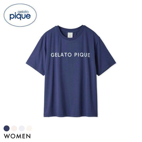 gelato pique women s cool touch 4 motif T-shirt gelato pique pajamas room wear gelato pique