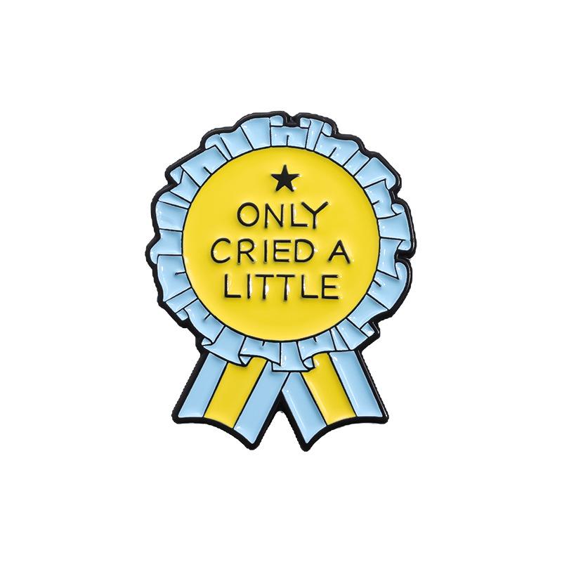 

Today Ribbon Enamel Pin Humorous Brooch Pines Lapel Pins Badge On Backpack Clothing Accessories