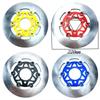 Universal 220*70mm 3 Hole Floating Disc Motorcycle Front Rear Brake Disc For Honda Yamaha RSZ JOG FORCE M3 Niu Scooter Dirt Bike