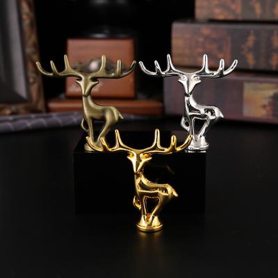 Metal Universal Pot Cover Cap Top Bead Accessories High-grade Handle Head Cap Pot Cover Top Cap Elk Glass Cover Handle Ornament