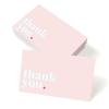 50/100pcs/pack Thank You Cards Gift Gift Holiday Greeting Cards Wedding Business Party Invitation