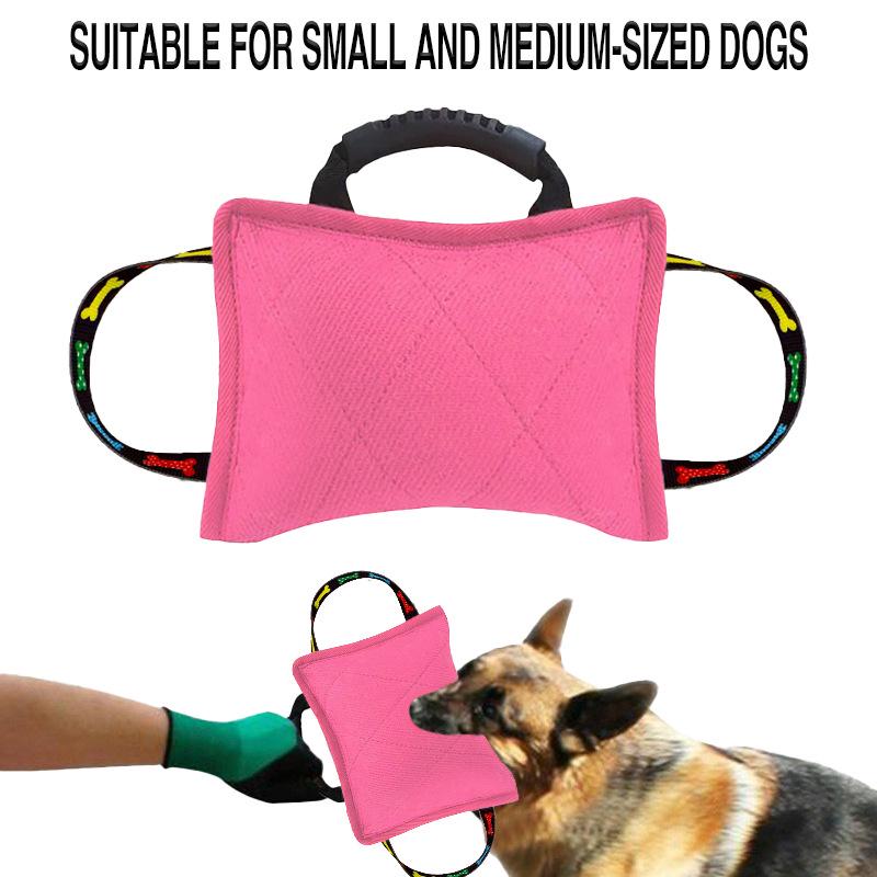 

German Shepherd Dog Bite Bag: Medium & Small Interactive Training Pillow розовый