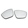 For Peugeot 408 2014 2015 2016 2017 2018 2019 left or right side heated glass rearview mirror lens