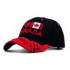 New hardtop Canadian baseball cap Versatile letter sunscreen cap Canadian flag maple leaf cap