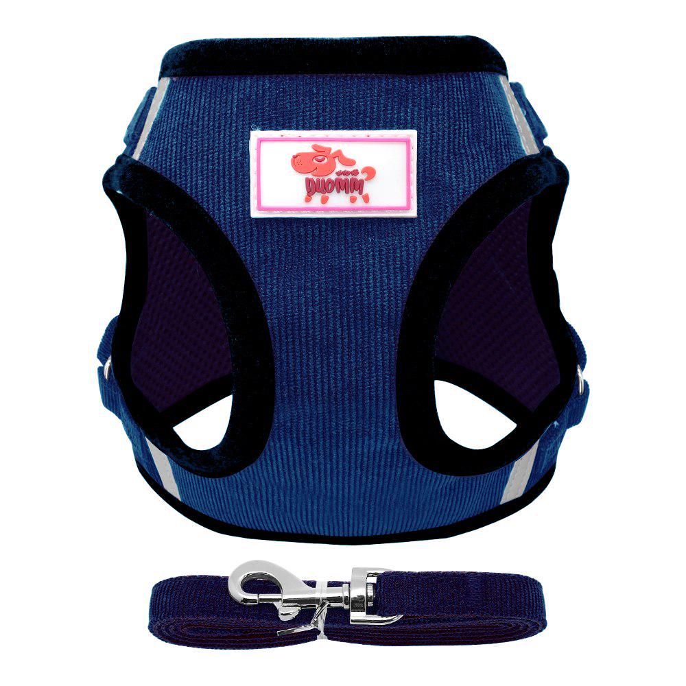 Soft Small Dog Harness Puppy Cat Mesh Harness and Leash Set Adjustable