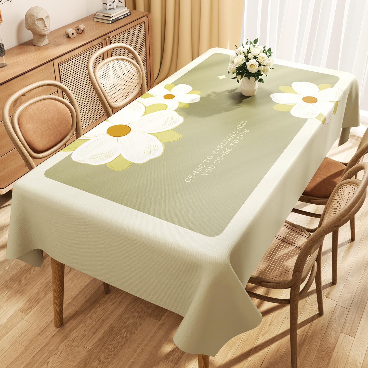 

Роскошная водонепроницаемая, маслостойкая, противоожоговая ПВХ-скатерть для прямоугольных журнальных столиков 90*140 cm