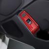 Red Carbon Fiber Interior Window Lift Switch Button Sticker For Subaru BRZ 22+