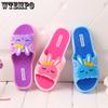 Unisex Slippers Women's Cute Slippers Summer New Cartoon Upper Home Bathroom Outdoor Slippers Non-slip Soft Bottom Thick Bottom Shoes