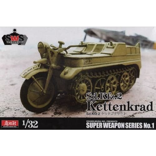 Zoukei-mura 1/32 Sd.Kfz.2 Kettenkrad Injection Plastic Model Kit