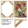 2 Set DIY Solid Wood Canvas Frame Kit  16X20 Inch Canvas Frame Stretcher Bars Wood for Oil Paintings  Prints and Posters Easy to Use