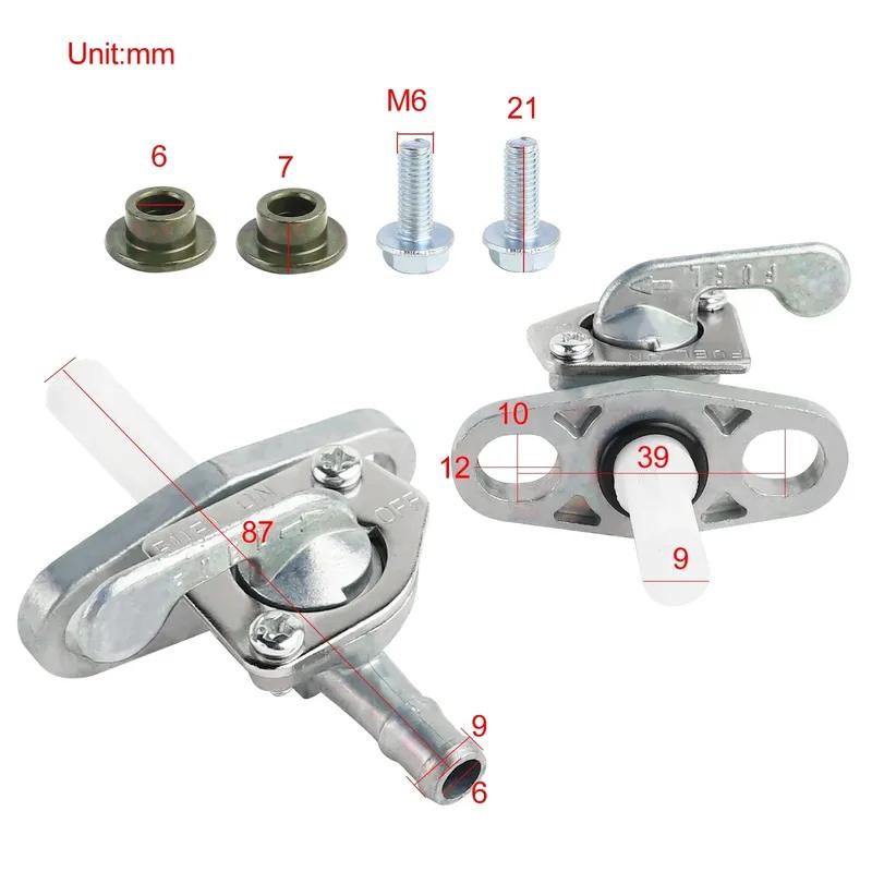 Fuel Petcock Valve Gas Tank Switch Fuel Cut Off Valve for Honda CR125R CR250R CR450R CR480R CR500R 16950-ML3-911 16997-467-000
