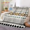 3D Neueste Nordisch Türkisch Böhmisch Keltisch Weiche Flanelldecken, Überwurfdecke Bequeme Decke für Picknick Betten Sofa Zuhause Schlafzimmer