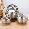 304 Stainless Steel Double-Layer Bowl
