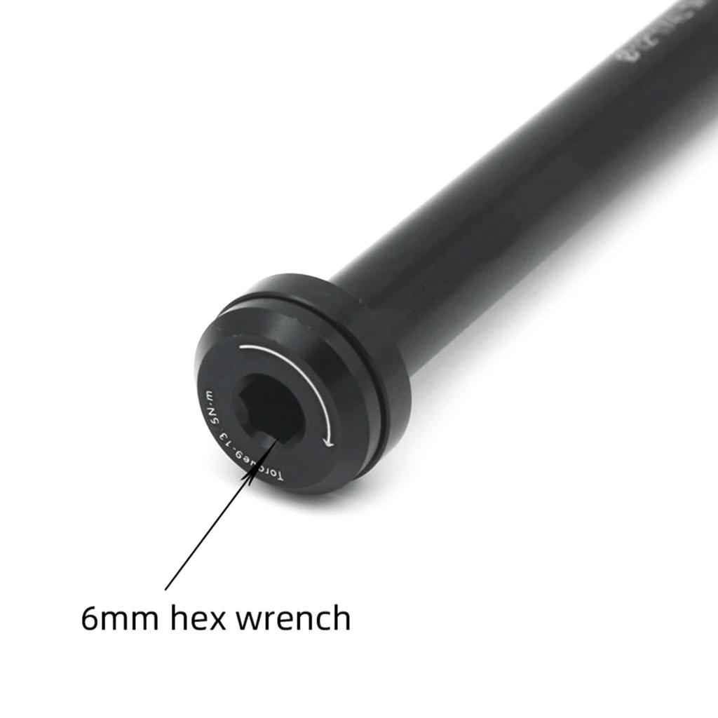 High Strength 12mm Thru Axle Skewer Replacement Bicycles Rear Wheel Thru Axle Mountain Bike Thru Axle Enduring