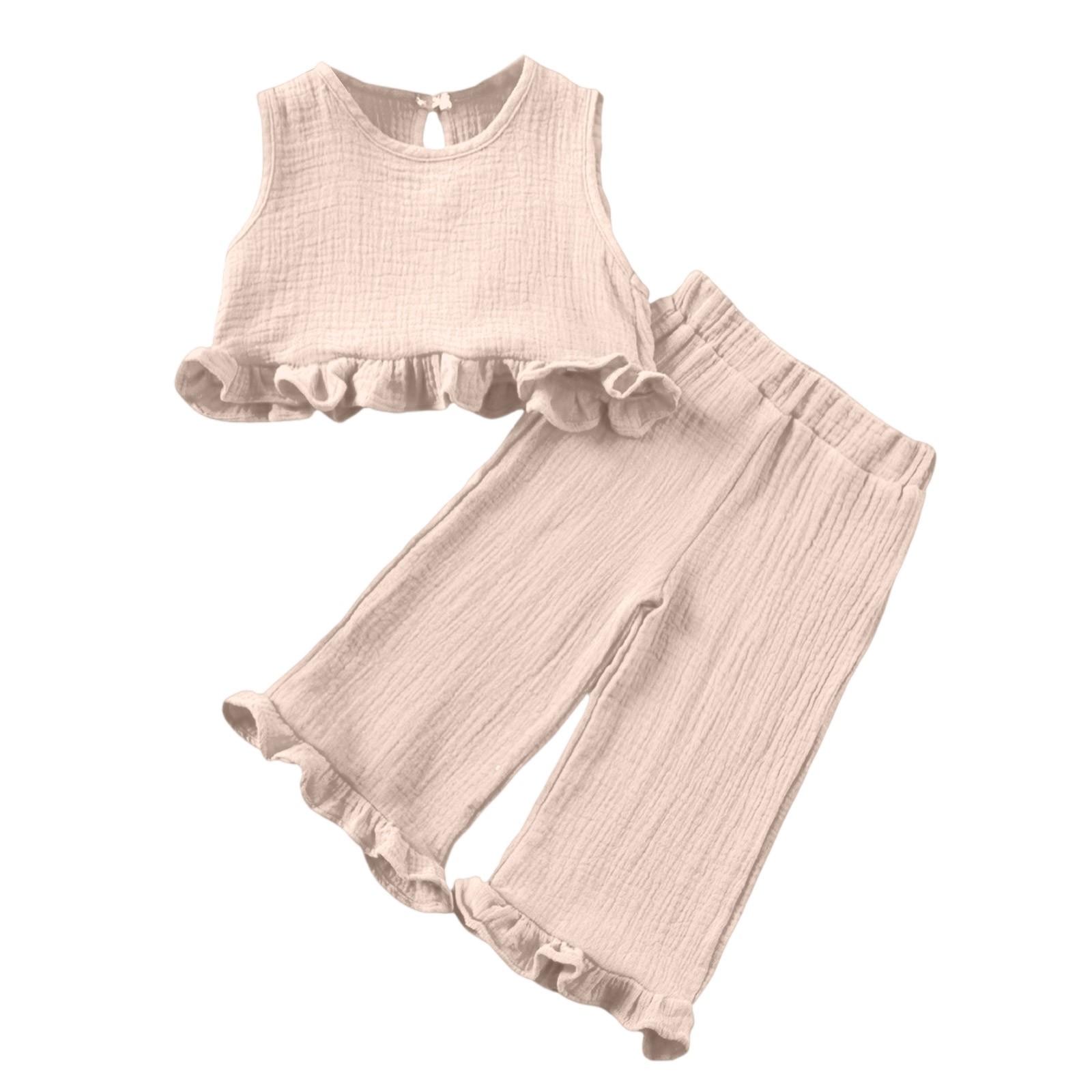 

Комплект для девочек с принтом сердечек - Футболка с рукавом и шорты с бантом 80 бежевый