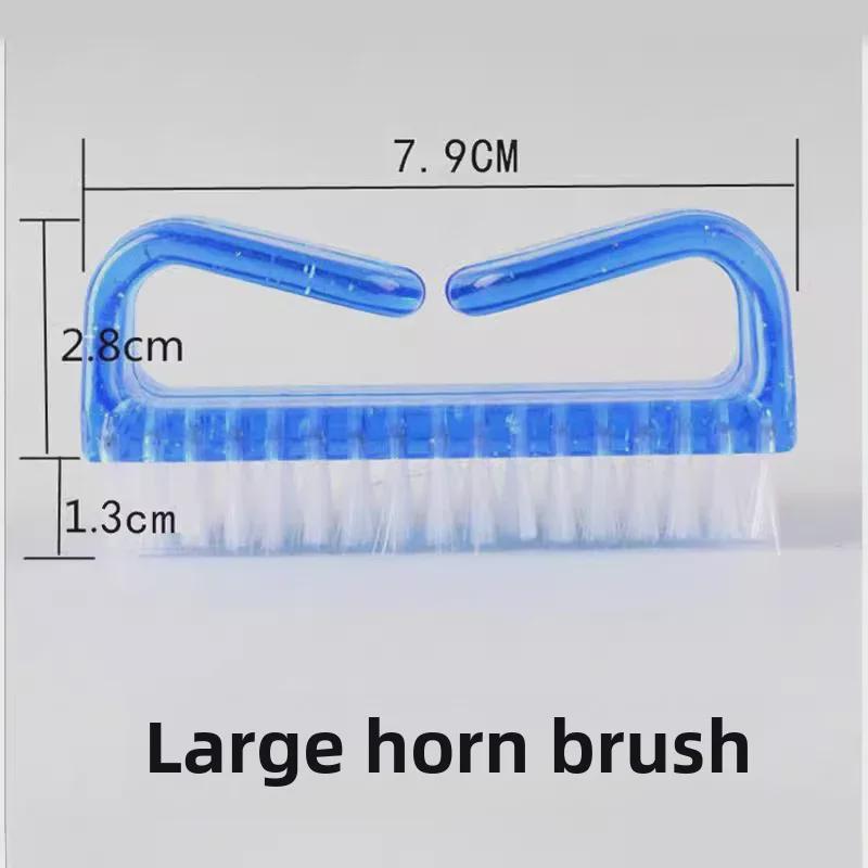 Stor Plast Horn Neglestøvbørste
