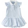 DAVE&BELLA Girls' Polo Bubble Dress