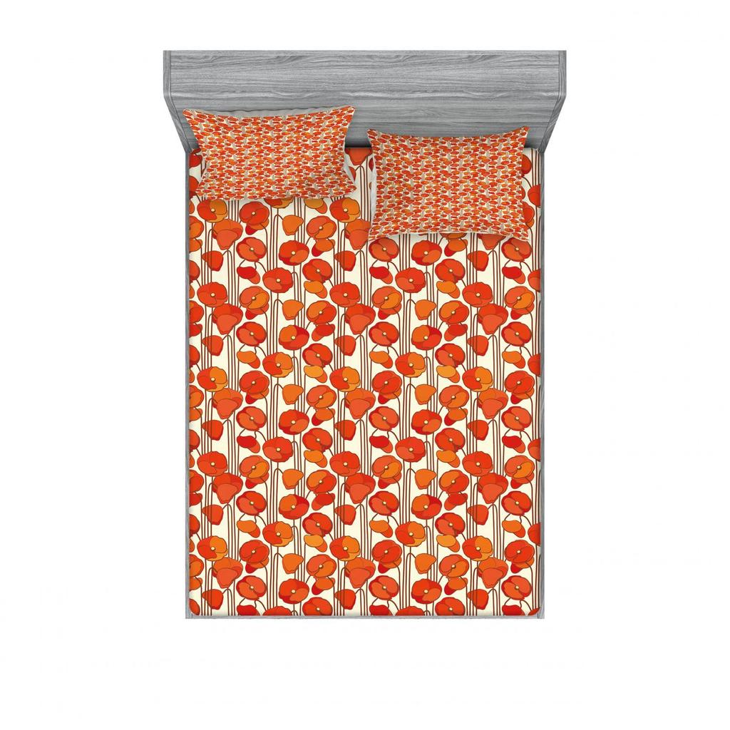 Periodic Table Pattern Sheet Three-Piece Digital Printing Bedding Sheet Three-Piece Sheet Children Adults