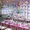 Butterfly Banner Decorative Paper Garland for Wedding Baby Shower Birthday Party Theme Decor 110 Inches Pack of 2 Pieces Light Purple