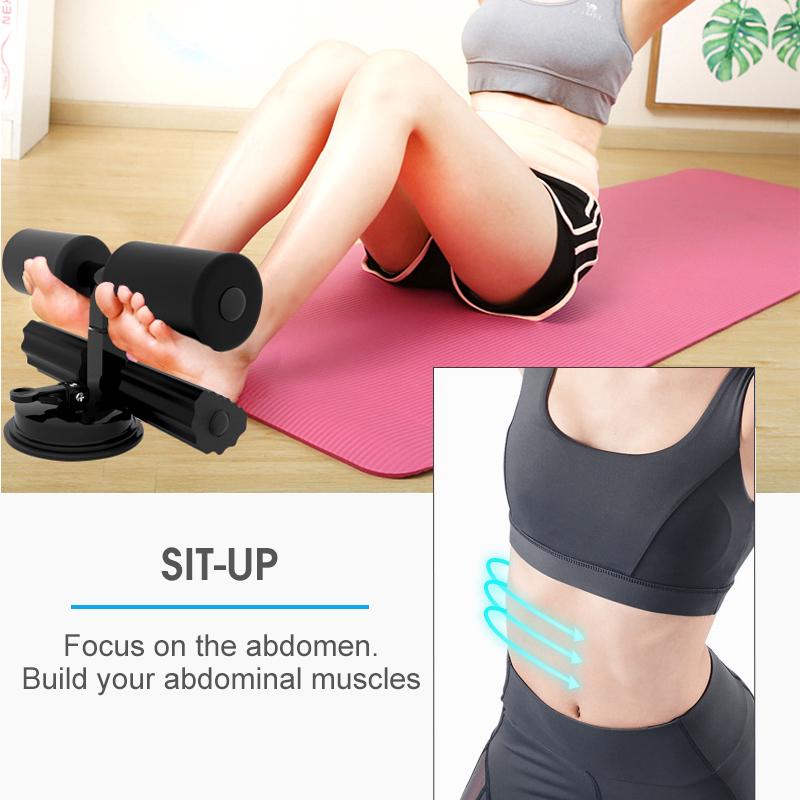 Home Sit Up Bar Floor Assistant Exercise Stand Padded Ankle Support Gym Fitness Home Sit Up Bar Floor Assistant Exercise Stand Padded Ankle Support Gym Fitness