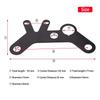 Speedometer Qiilu Motorcycle Speedometer Bracket Meter Stay Universal Meter Stay
