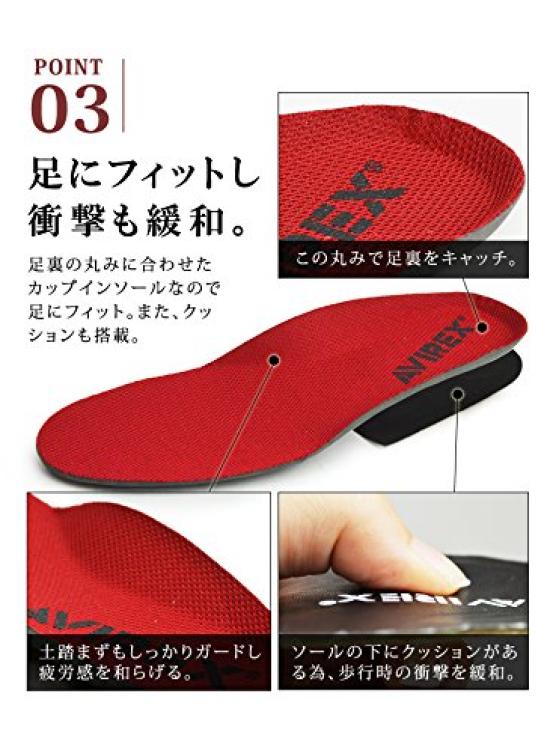 AV2931 TIGER Biker Style Mid Boots CRAZY HORSE [Avirex] US7.5 (Approx. 25.5cm)