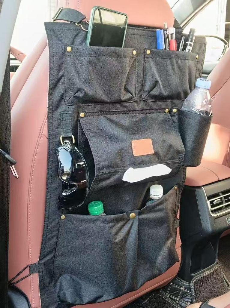Multifunctional Car Seat Back Organizer and Storage Bag