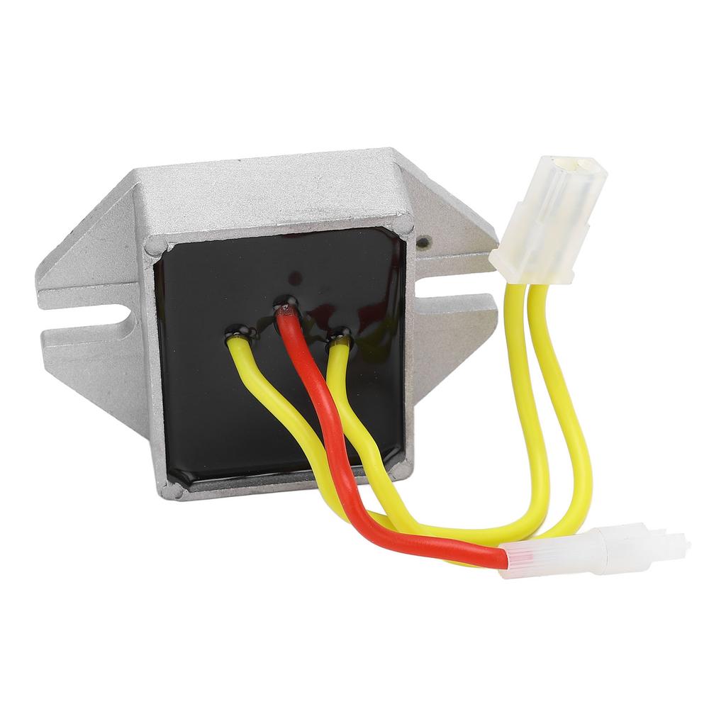 Voltage Regulator Rectifier 394890 Overcharge Prevention Waterproof Replacement for BS 18‑24HP Engines with 10 13 14