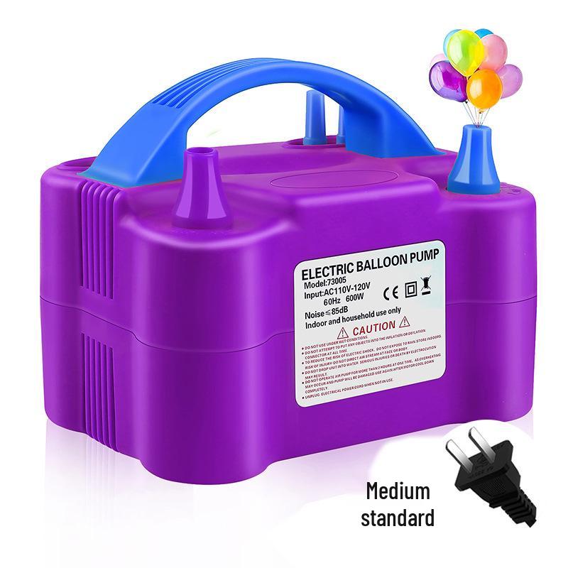High-Power Automatic Double Hole Balloon Inflator 73005, Perfect for Weddings and Events