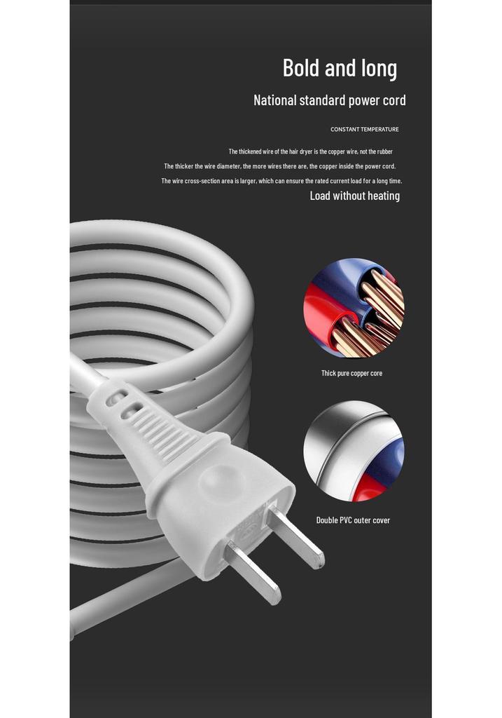 High-Speed Ionic Hair Dryer for Salon & Home Use