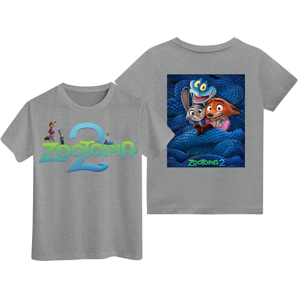 Children's Casual Fashion Cartoon Print Short-sleeved T-shirt Top