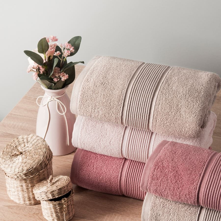 Towel 70x140 Naomi Dirty Pink Premium 500gr