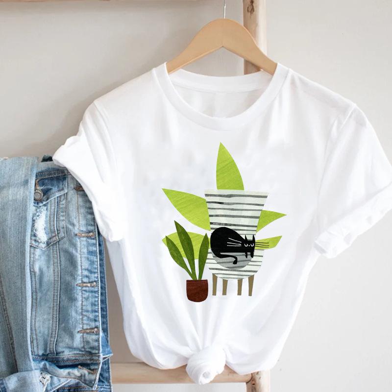 Trendy Cartoon Print T-Shirt