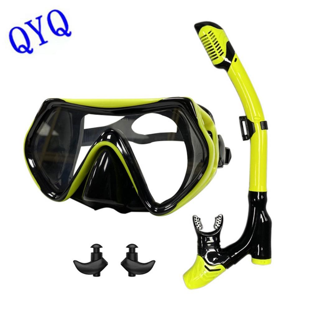 Diving goggles, large frame diving goggles, silicone diving goggles