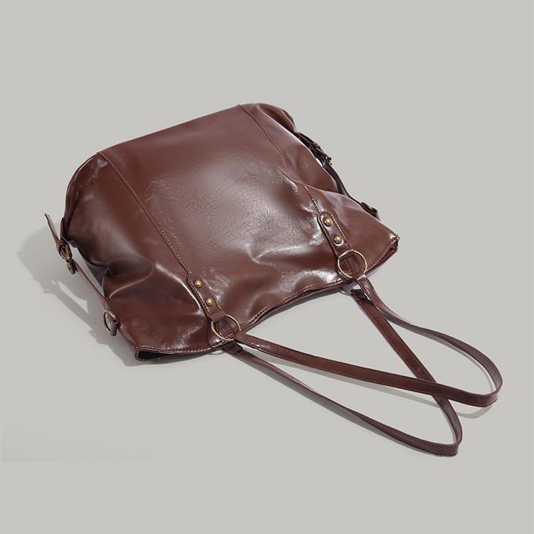Autumn Winter Large Capacity Bag 2024 New Women's Versatile Crossbody Bag Casual Shoulder Tote Bucket Bag Trendy