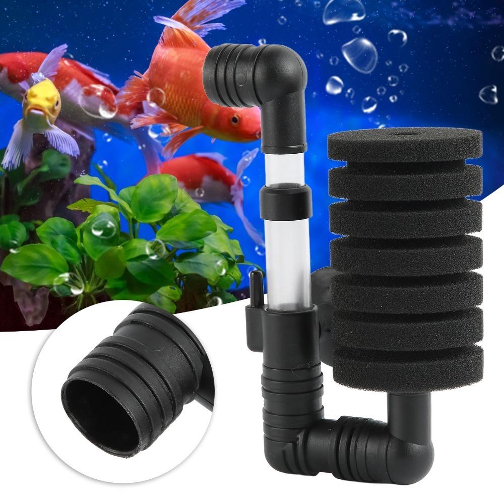 Zanurzalny Filtr do Akwarium Jednogłowicowy Filtr Biologiczny Gąbkowy Filtr Akwarium