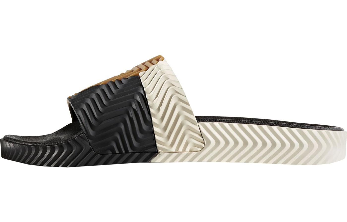 

Шльопанці Aw Adilette Alexander Wang x Aw Adilette Adidas Originals Чорно-білі AC7408 36⅔