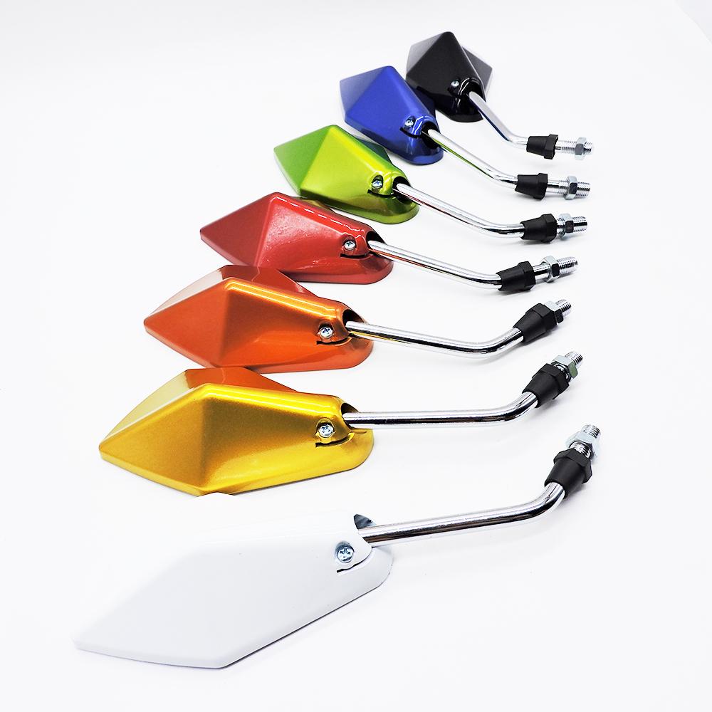 

7 colors Modified irons ABS shell Universal Motorcycle Rearview Mirrors Motorbike Scooter Side Mirrors