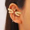 Fashion Dragonfly Stud Earrings For Women Unique Animal Ear Jewelry