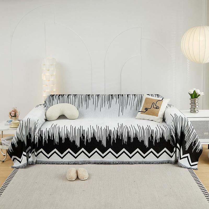 Thick Sofa Protector Soft Pet Friendly Multifunction Sofa Towel Easy-care Cover for Living Room Sofa