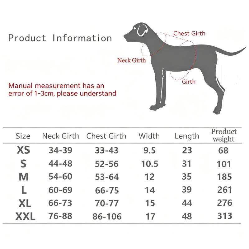 Anti Pull Harness Adjustable Reflective Breathable Tactical Vest for Small and Large Dogs Outdoor Training