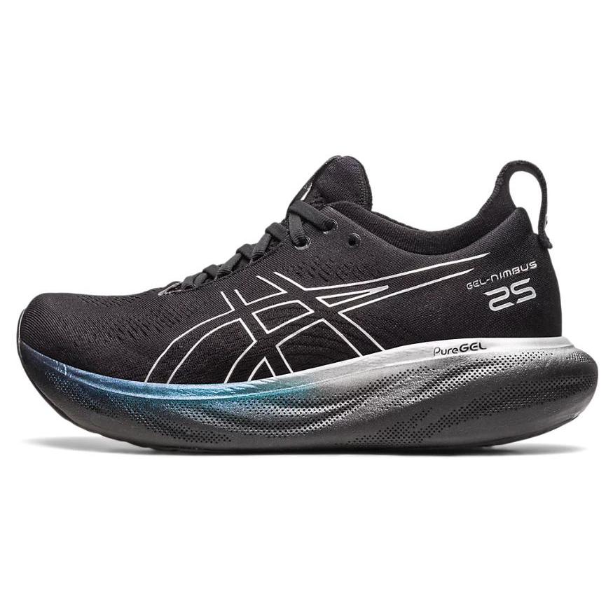 

Новые Asics WMNSAsics Gel Nimbus 25 Platinum Black Pure Platinum Женские 1012B435-001 37.5