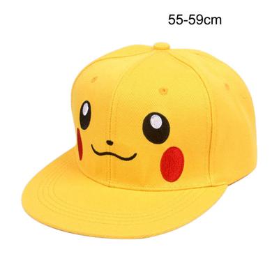Cartoon Anime Pokemon Pikachu Lovely Parent-Child Baseball Cap Adult Kids Hat