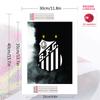 Santos FC Pattern  3pcs 100% Round Full Drill 5D DIY Diamond Painting Embroidery Cross Stitch Rhinestone Décor